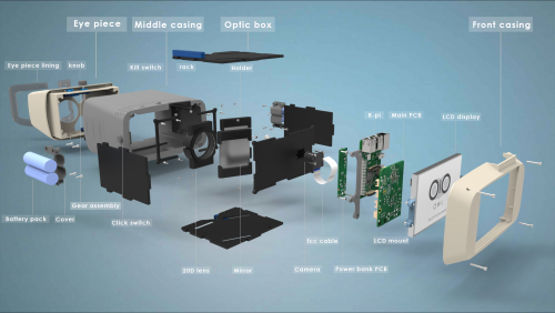 Open Direct Ophthalmoscope