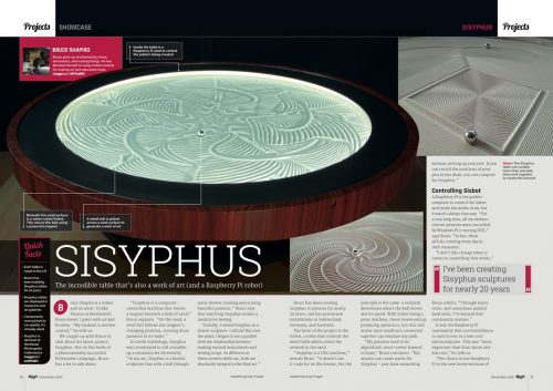 The MagPi 52 Sisyphus Project Focus