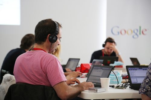 Makers at PiCademy at Google