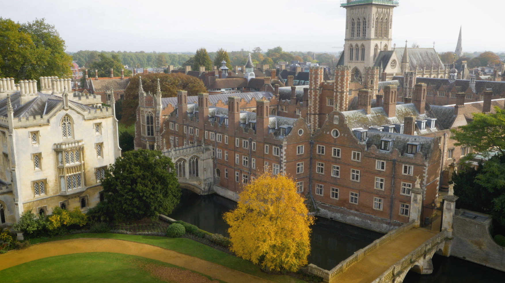 Cambridge from above
