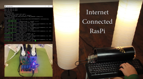 Legend of Zelda Ocarina of Time Raspberry Pi Home Automation system setup image