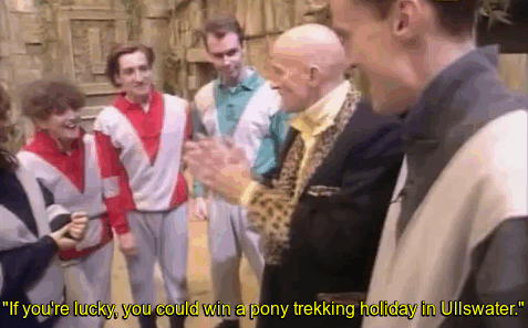 A GIF of a boring prize being announced to the competing team. Build your own Raspberry Pi Crystal Maze