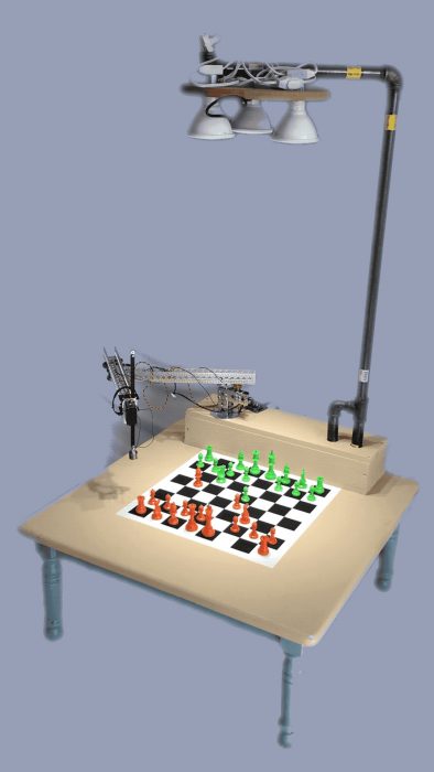 The Raspberry Turk chess-playing robot